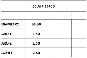 AROS  65.5mm MOTOR 1000  STD